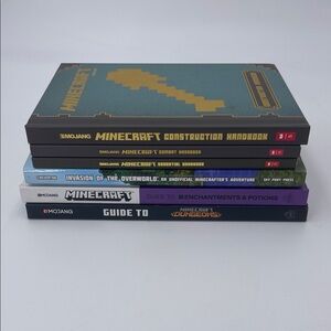 Minecraft Handbook Collection Lot